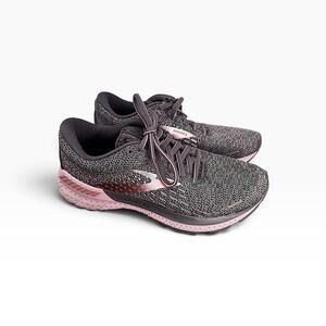 Brooks Adrenaline GTS 21 Women’s Size 8 Black Pink Running Shoes